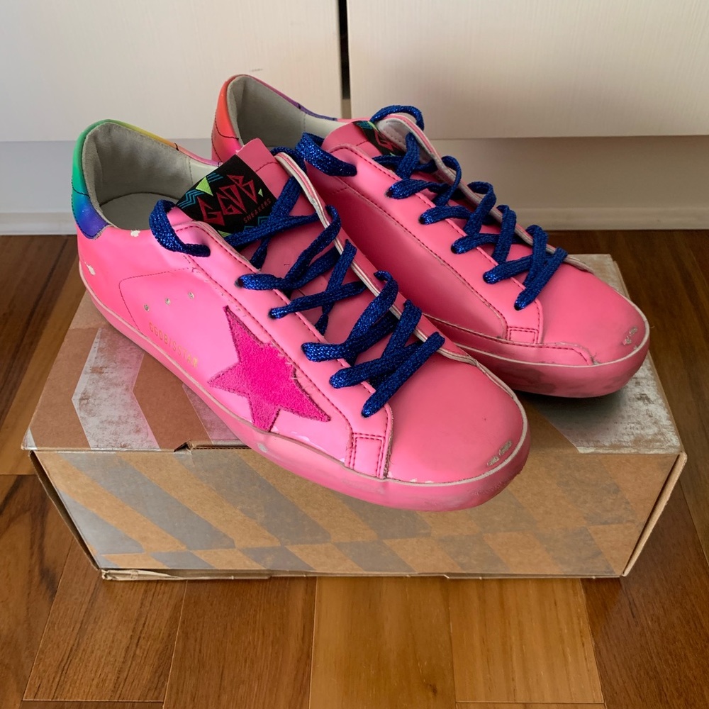 Golden Goose Superstar Sneakers 38–7.5-8 US . NIB
